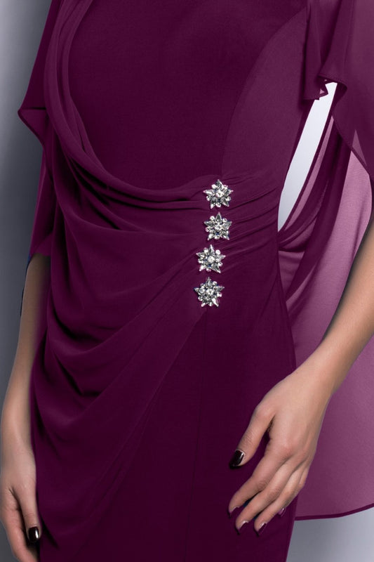 Lyman-Kleid 209228-sngr Sangria