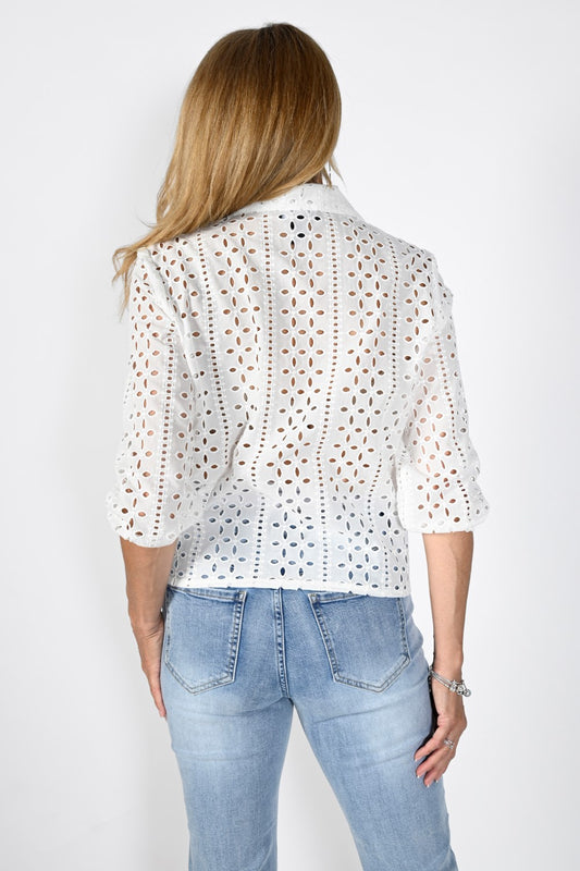 Frank Lyman Blusa 231099 Off White