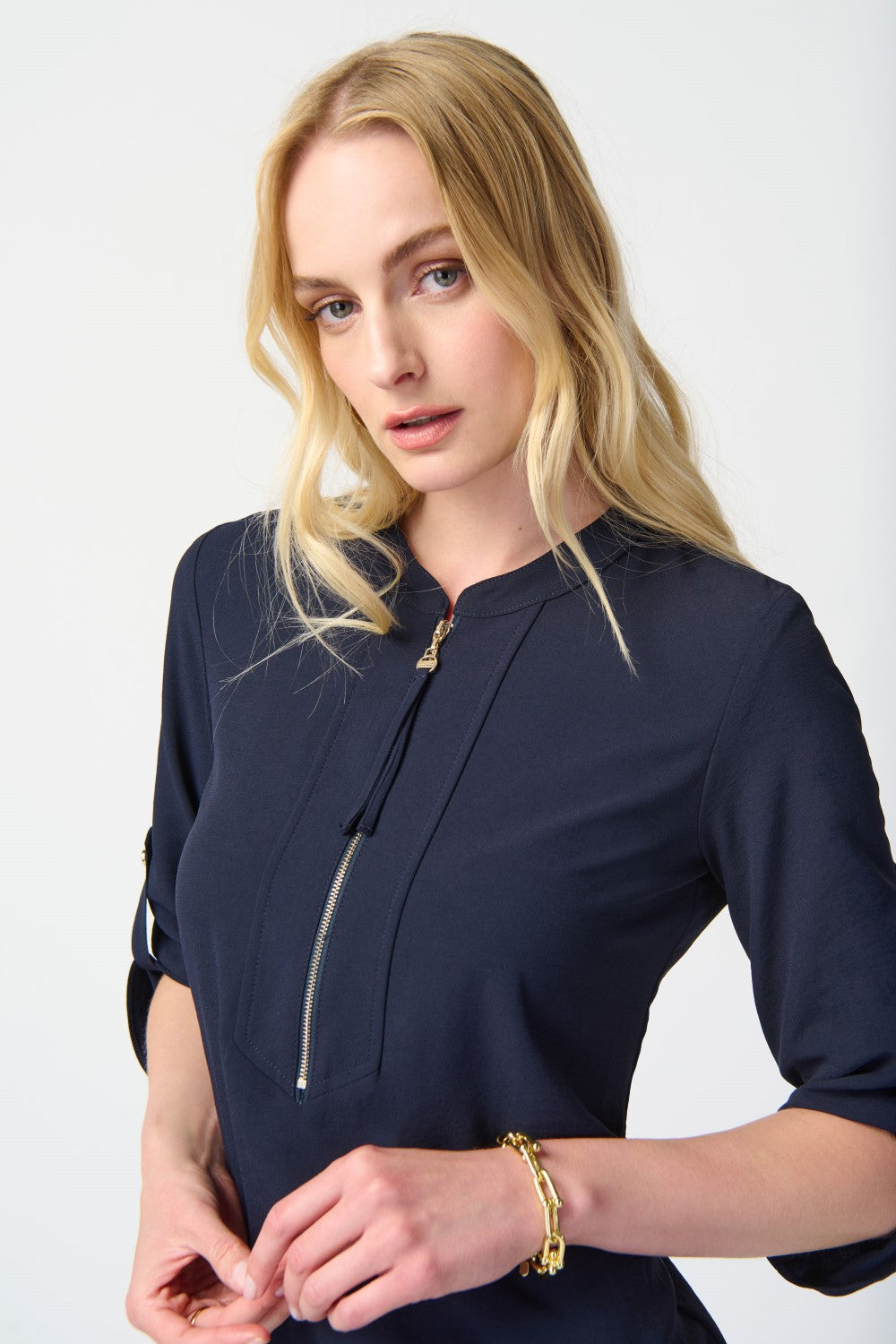 Joseph Ribkoff Dress 232201S25-MB Midnight Blue