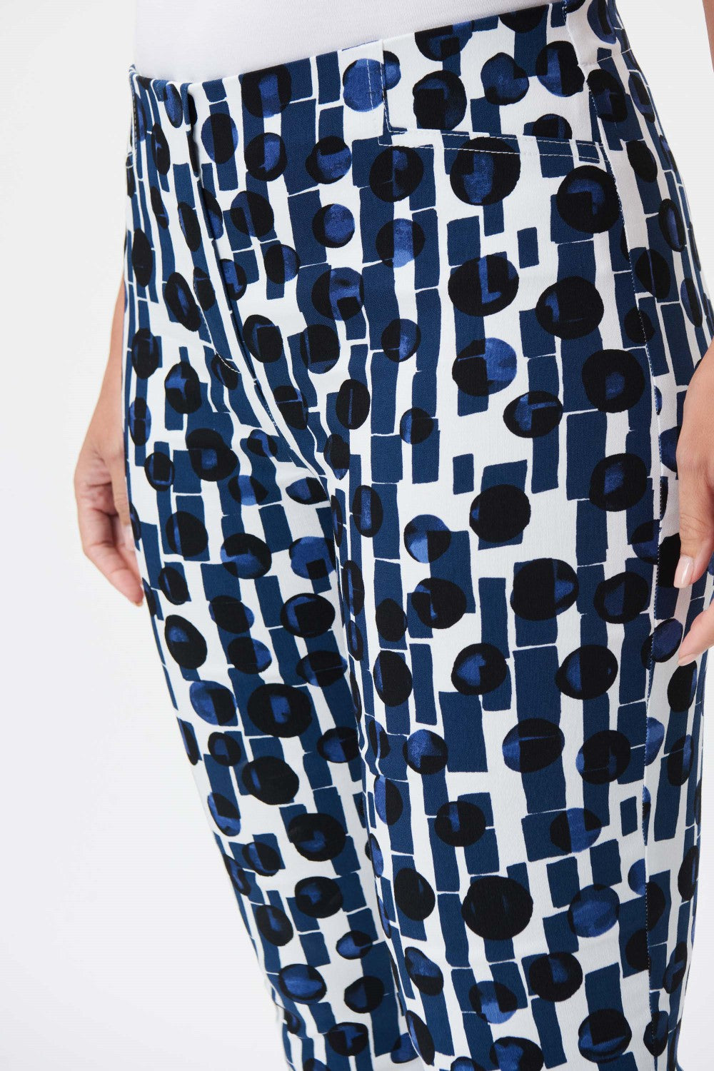 Joseph Ribkoff Pant 232263 Blau/Vanille