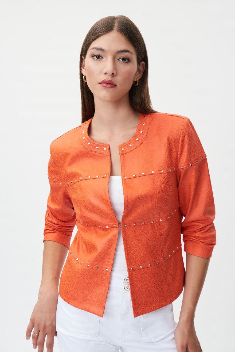 Joseph Ribkoff Jacket 232904 ORA Orange