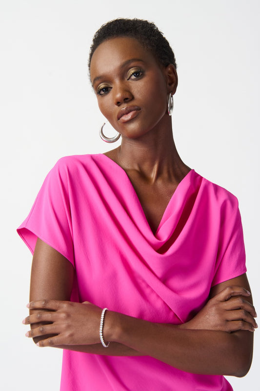 Joseph Ribkoff Top 241099-up Ultra Pink