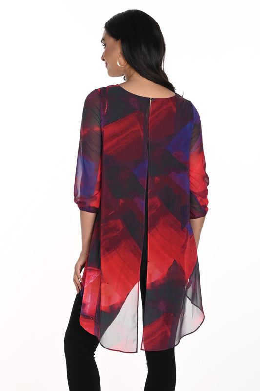 Frank Lyman Top 243246 Schwarz/Rot