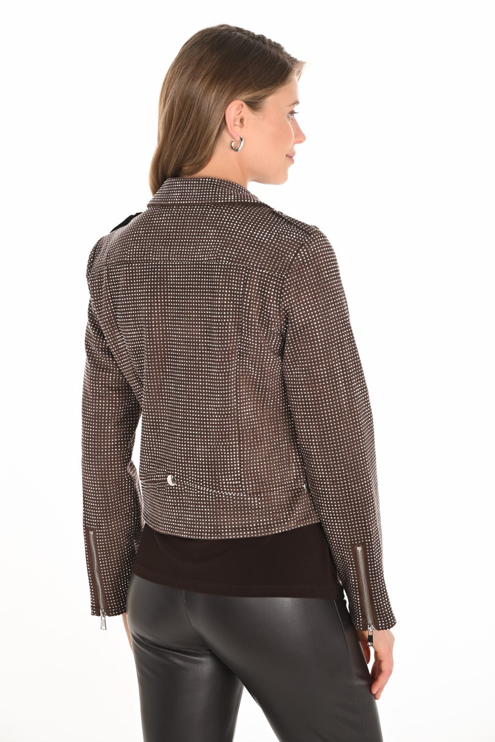 Frank Lyman Jacket 243444U-MB Mocha/Black