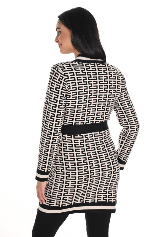 Frank Lyman Cardigan 244661u Beige/Schwarz