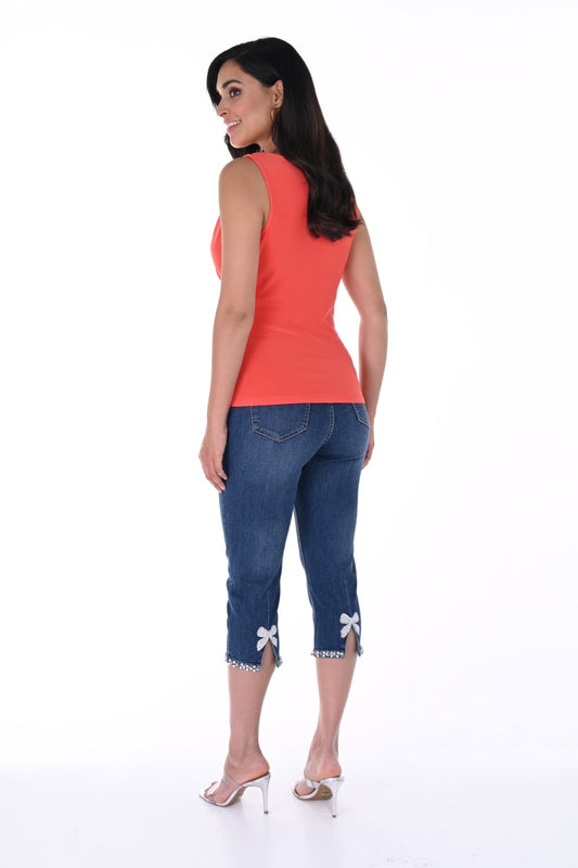 Frank Lyman Denim Pant 246271U