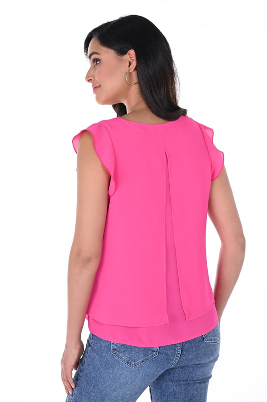 Frank Lyman Top 246324-HP Pink