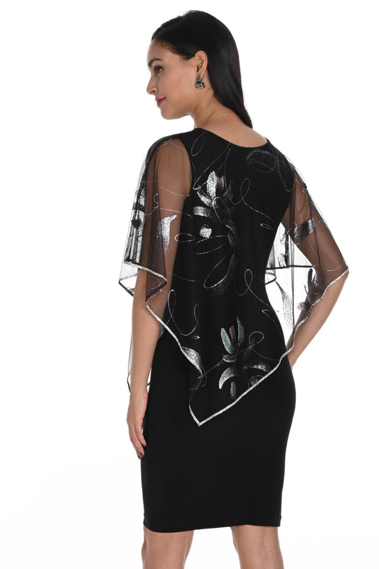 Frank Lyman Dress 249133 Black/Purple