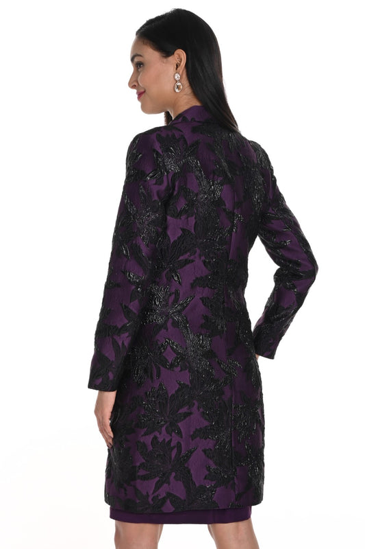 Lyman Jacke 249423u lila/schwarz