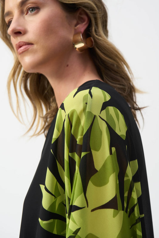 Joseph Ribkoff Top 251147 Black/Multi