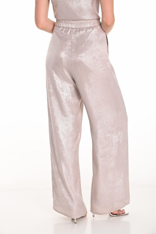 Frank Lyman Pant 251152 Champagne/Silver