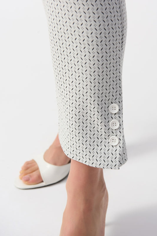 Joseph Ribkoff Pant 251281 Weiß/Schwarz