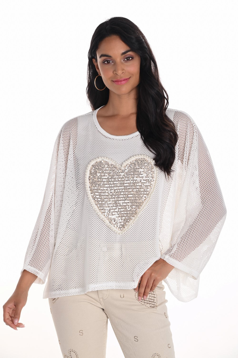 Frank Lyman Conjunto de 2 piezas 251504 fuera de blanco