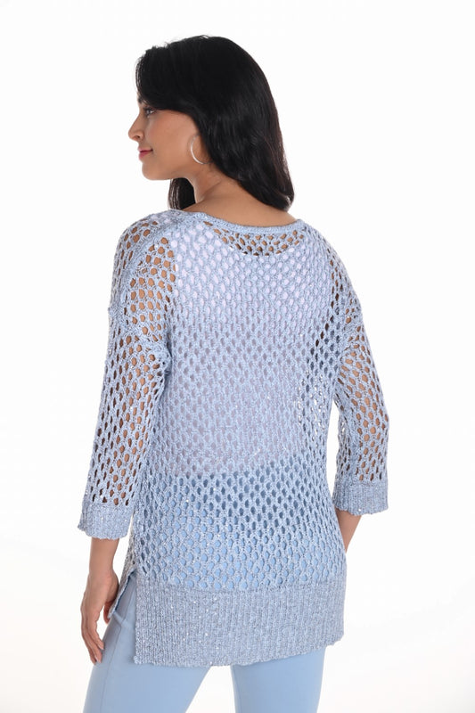 Frank Lyman Top 251522 Light Blue
