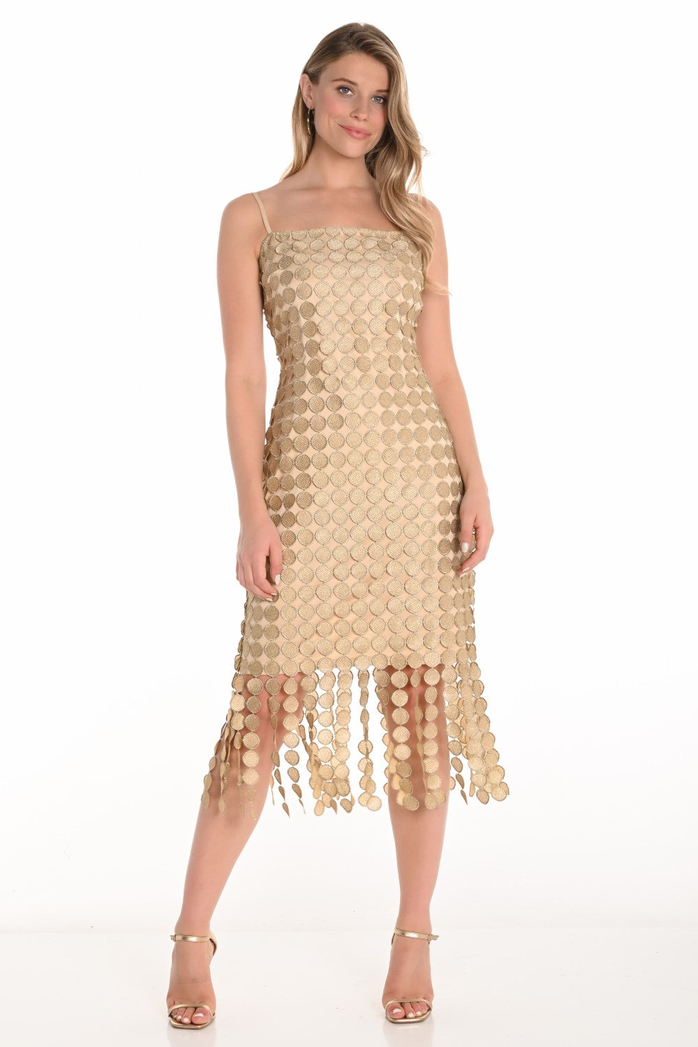 Frank Lyman Kleid 251584 Gold