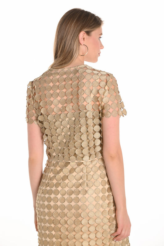 Frank Lyman Bolero 251585 Gold