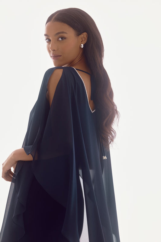 Joseph Ribkoff Dress 251746 Midnight Blue