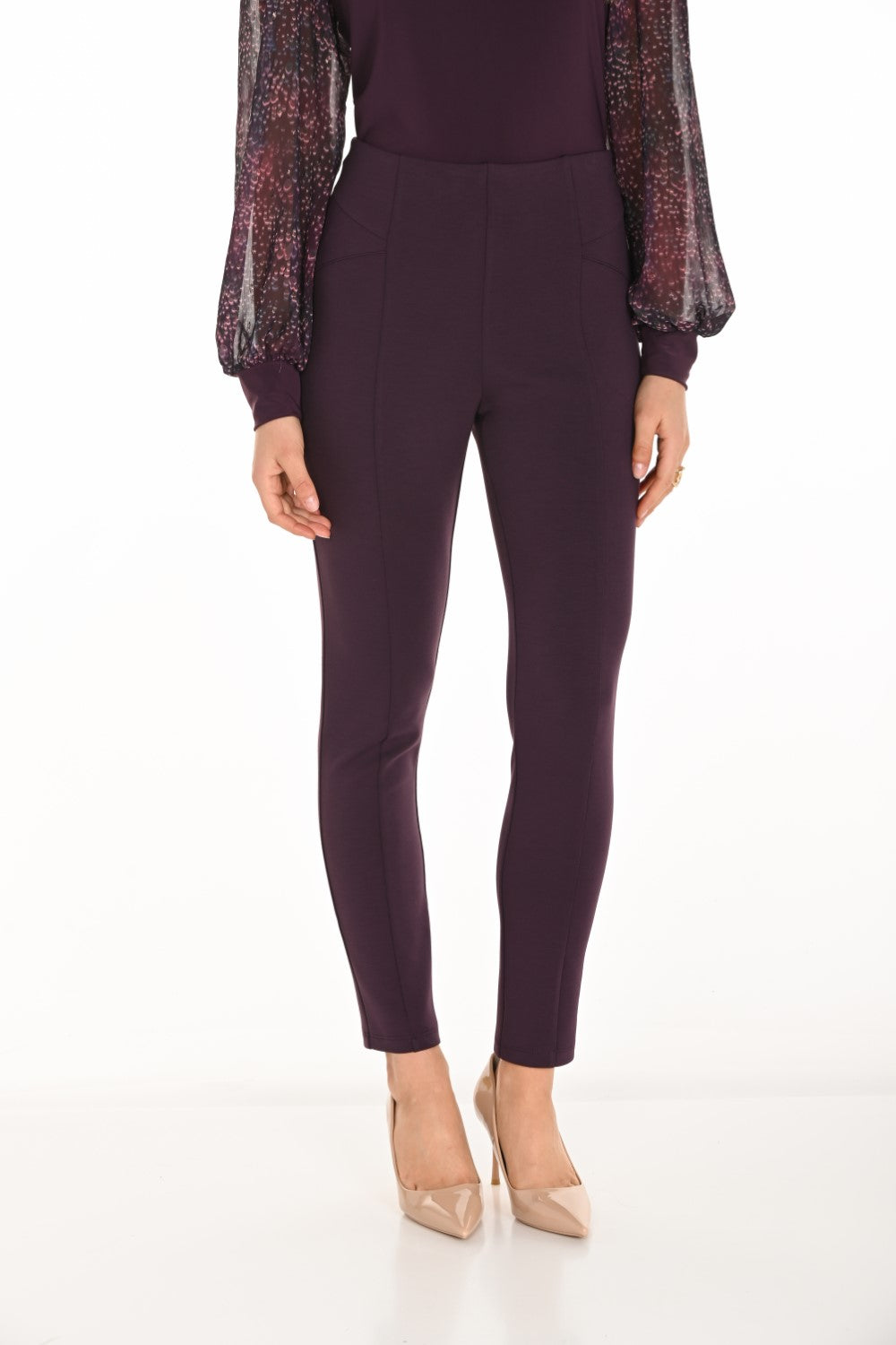 Frank Lyman Pant 253205 Deep Plum