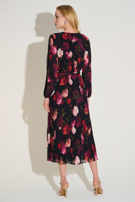 Joseph Ribkoff Kleid 253774 Schwarz/Multi