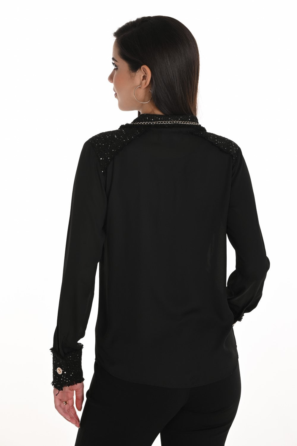 Frank Lyman Bluse 253783 Schwarz