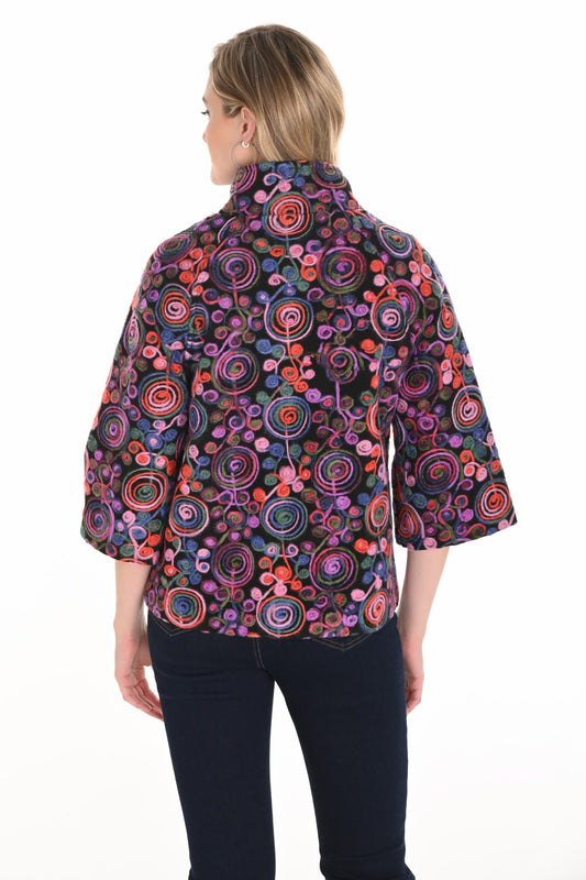 Frank Lyman Jacke 253830 Lila/Multi