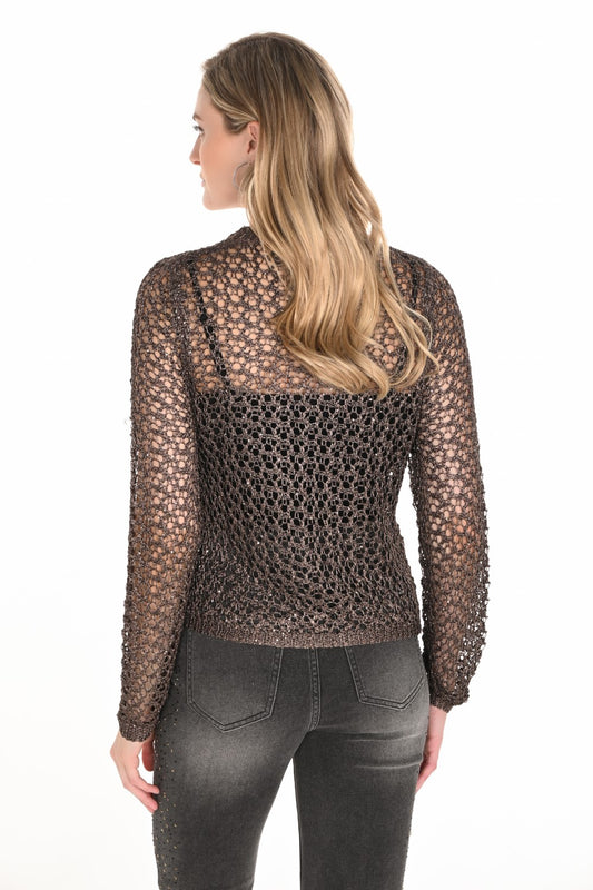 Frank Lyman Top 253838 Mocha