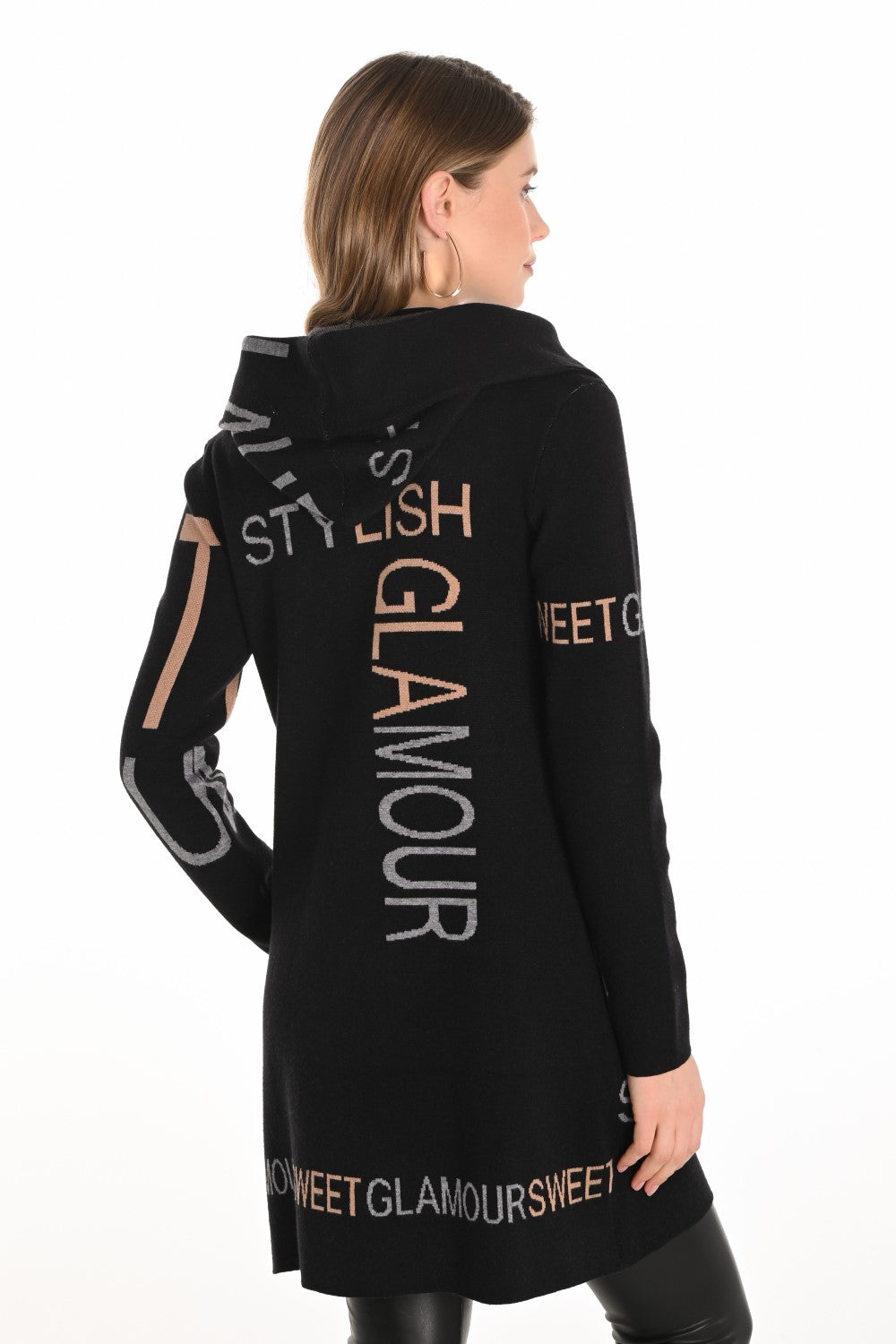 Frank Lyman Cardigan 253846 Black/Grey