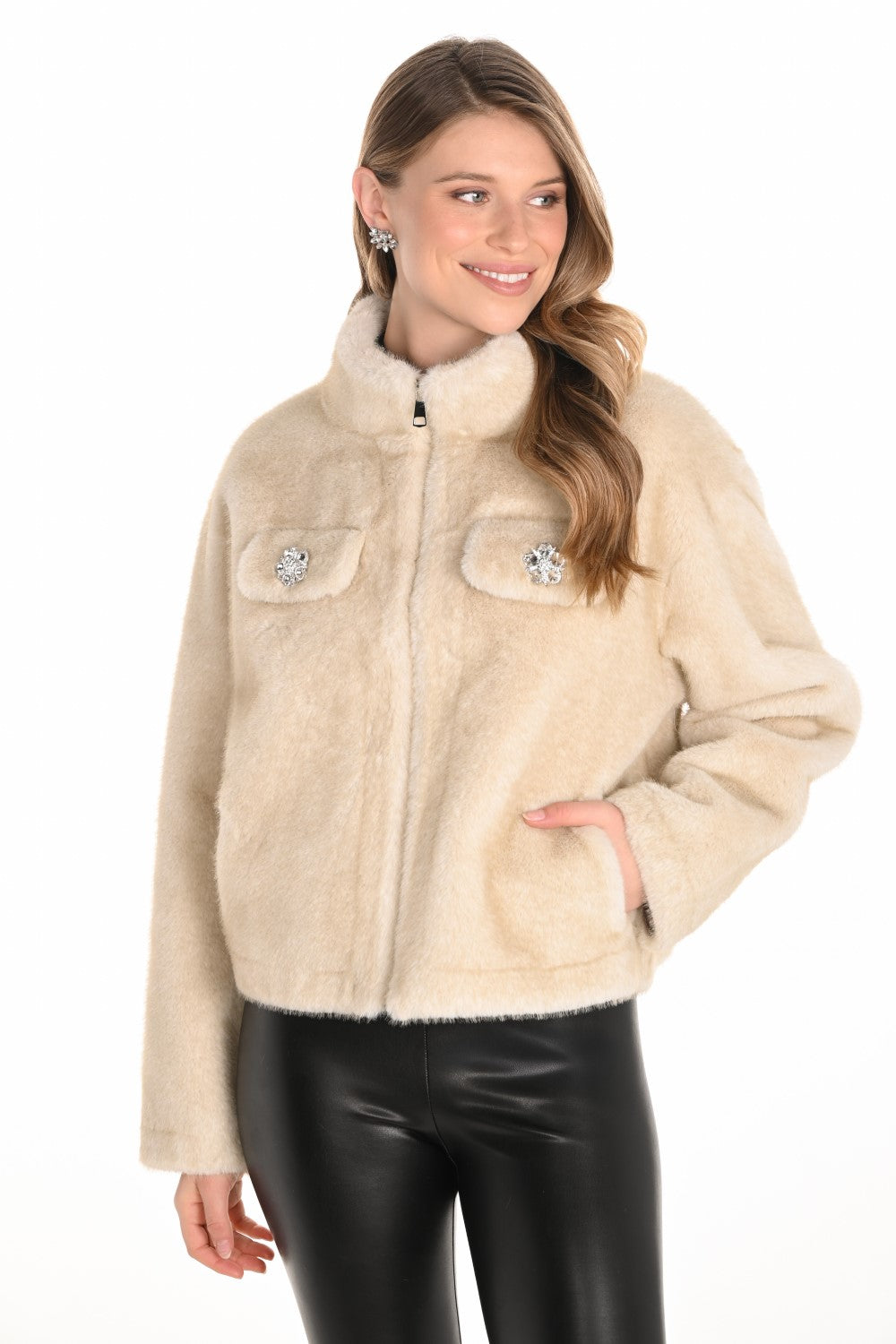 Frank Lyman Jacket 253874 Champagne