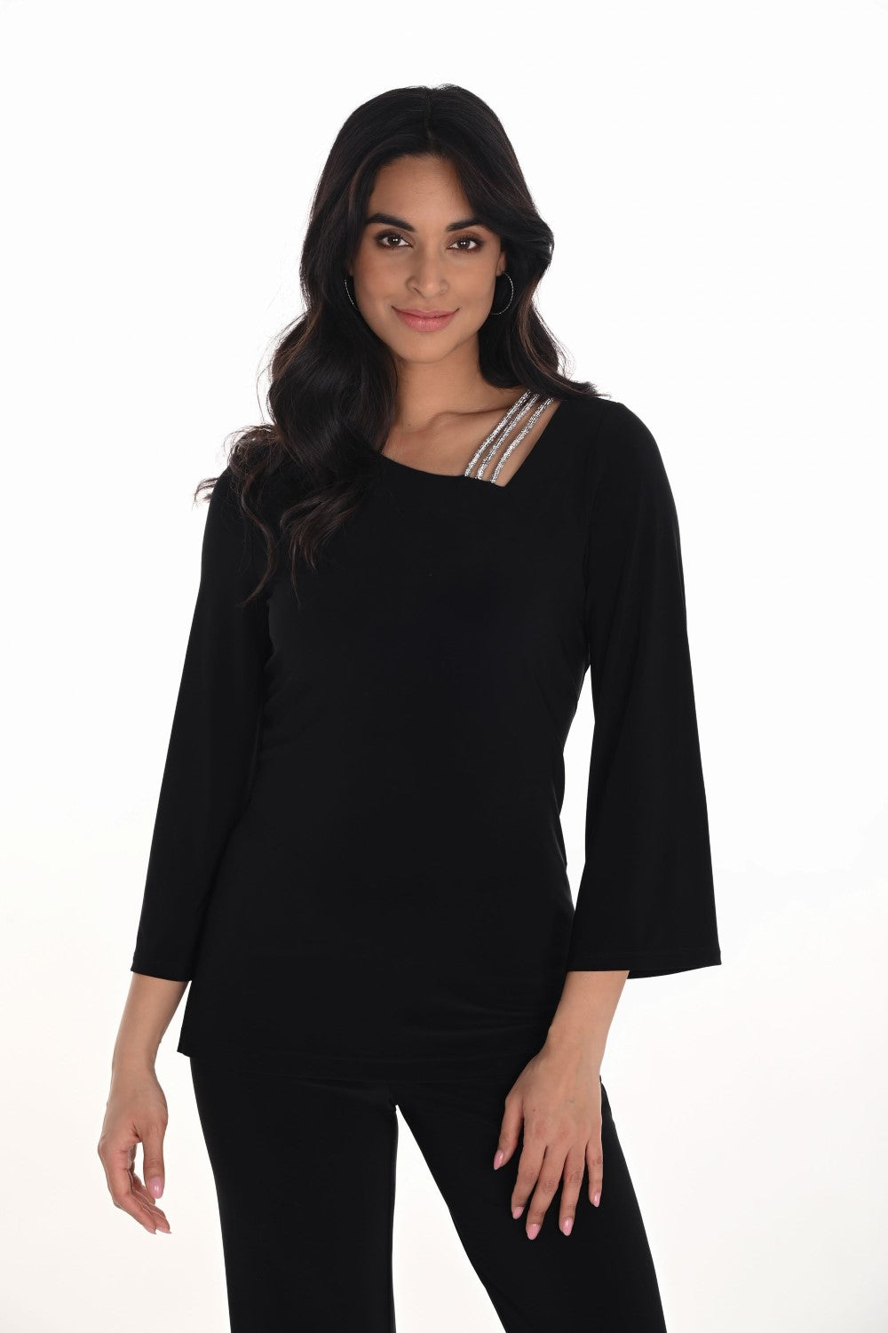 Frank Lyman Top 254026-BLK Black