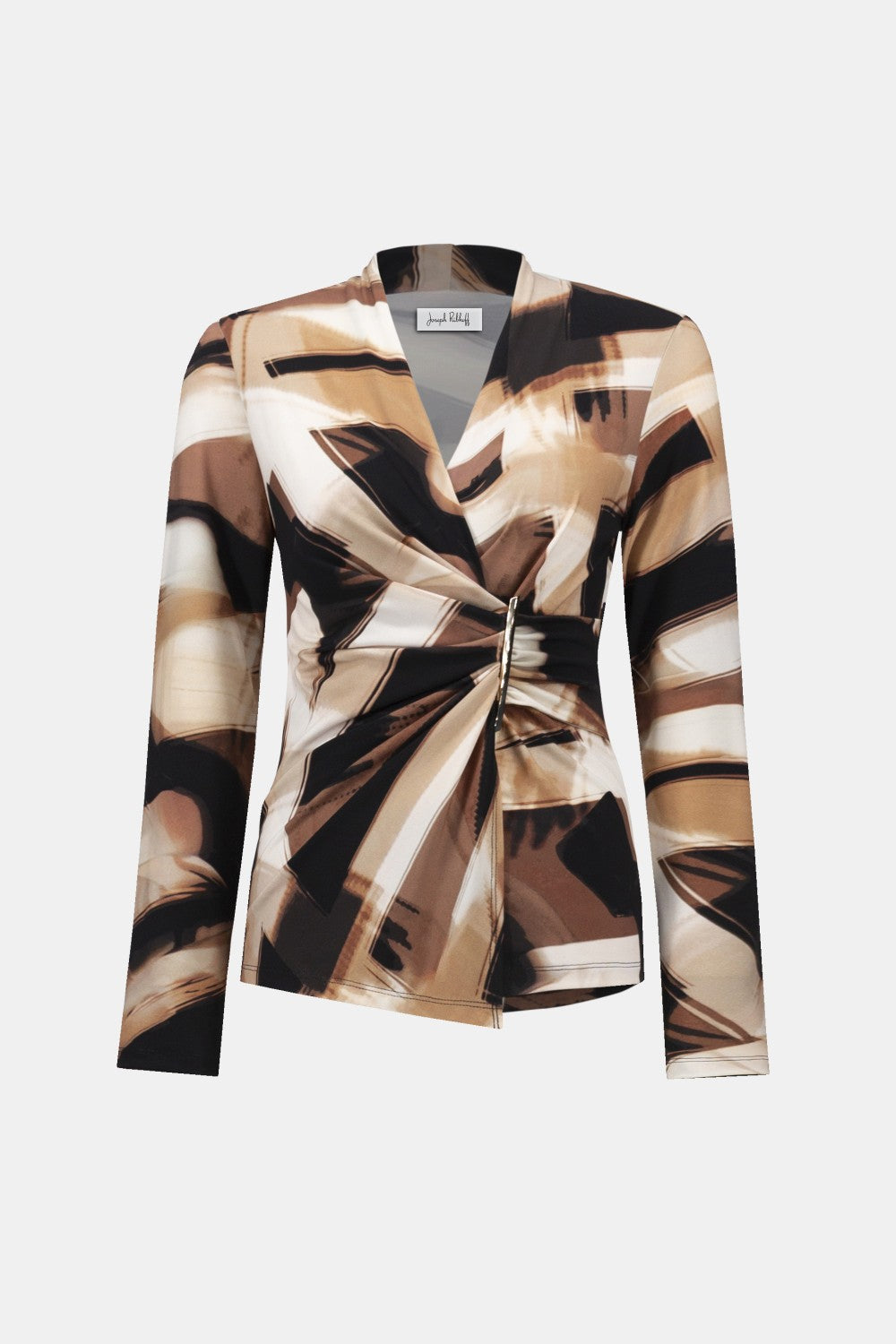 Joseph Ribkoff Top 254218 Black/Brown