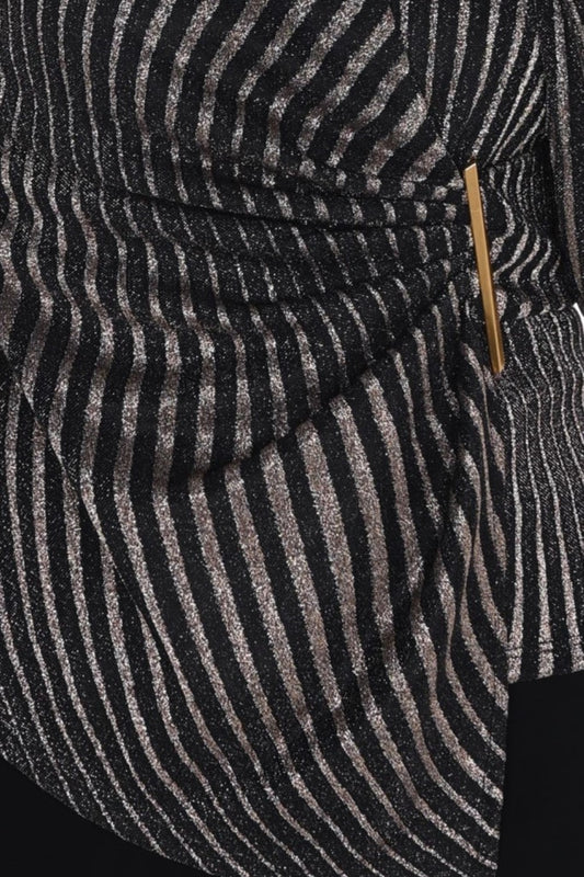 Frank Lyman Top 254251 Gold/Black