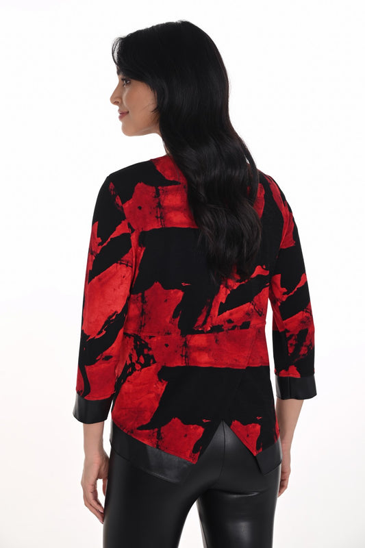 Frank Lyman Top 254279 Red/Black