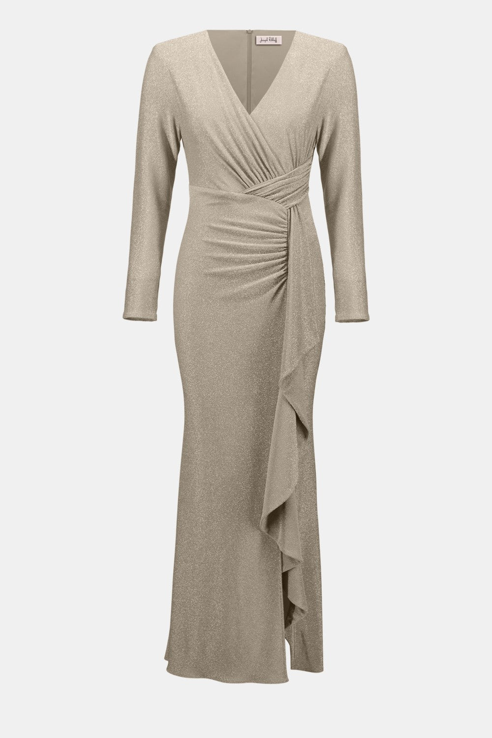 Joseph Ribkoff Gown 254703 Champagne  Belle Mia Boutique