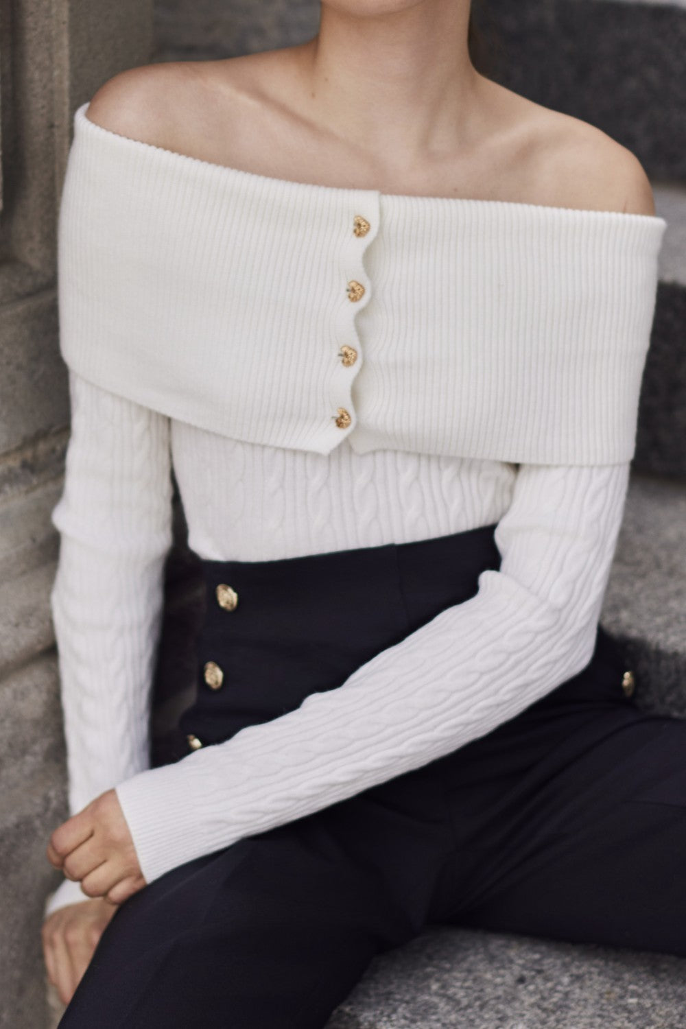 Frank Lyman Sweater 254914 Off White