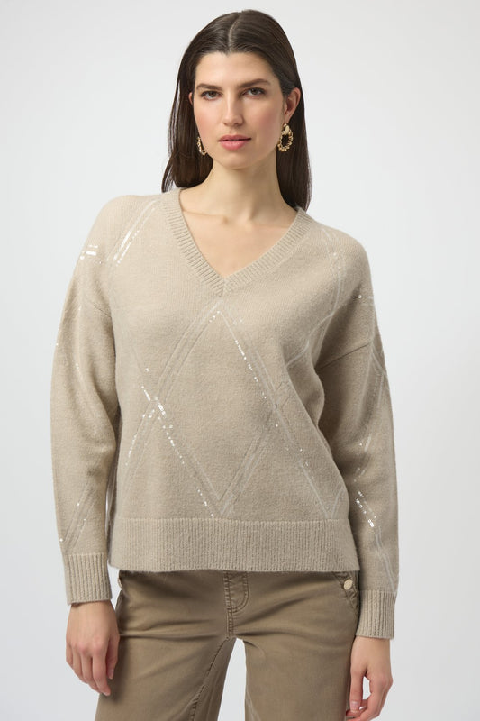 Joseph Ribkoff Sweater 254949 Oyster