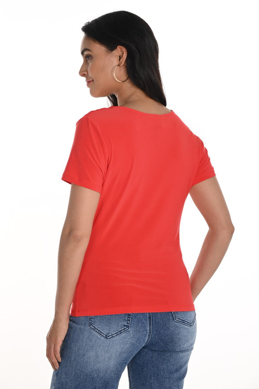 Frank Lyman Top 256001 Papaya