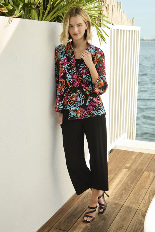 Frank Lyman Jacket 256278 Black/Multi