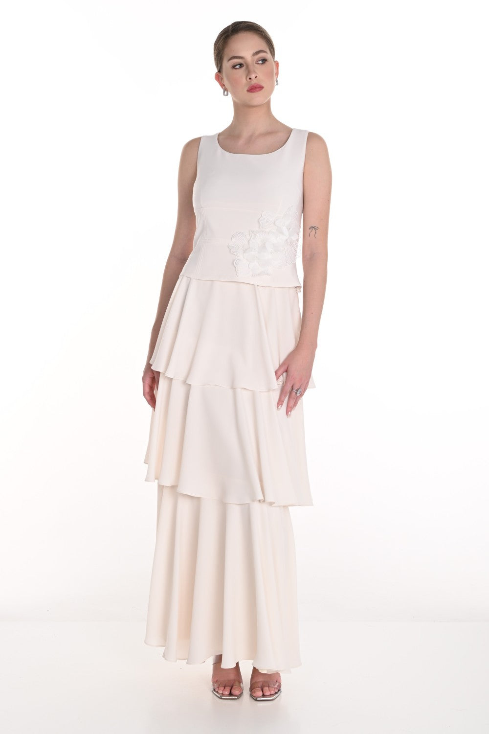 Frank Lyman Top 258008 Vanilla