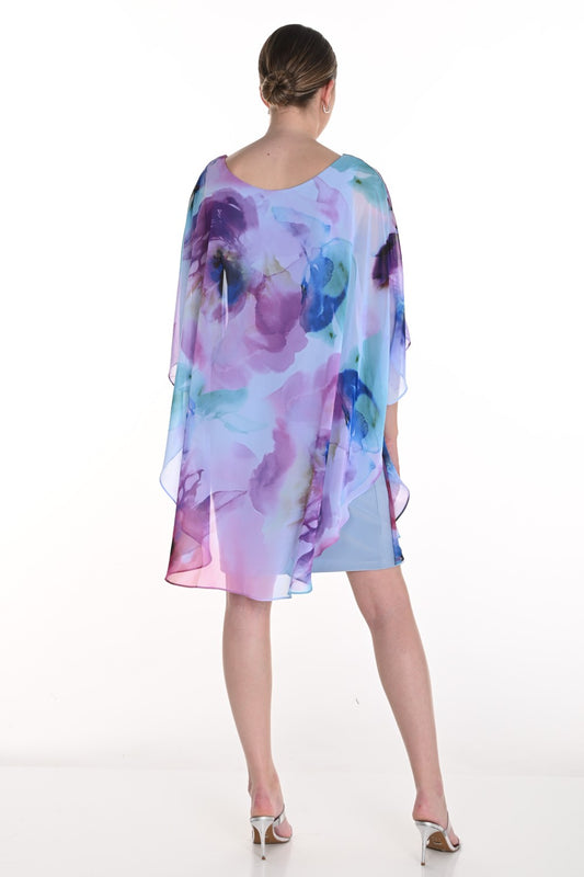 Lyman Dress 258191 Blue/Purple