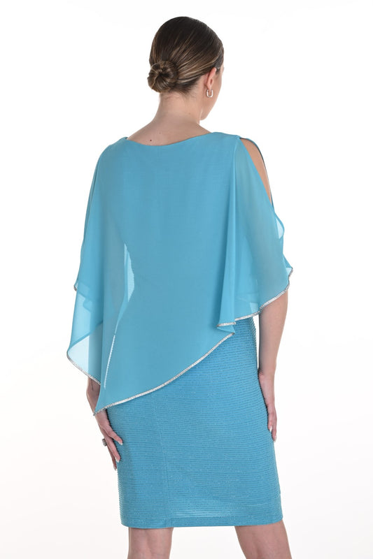 Frank Lyman Dress 258276 Turquoise