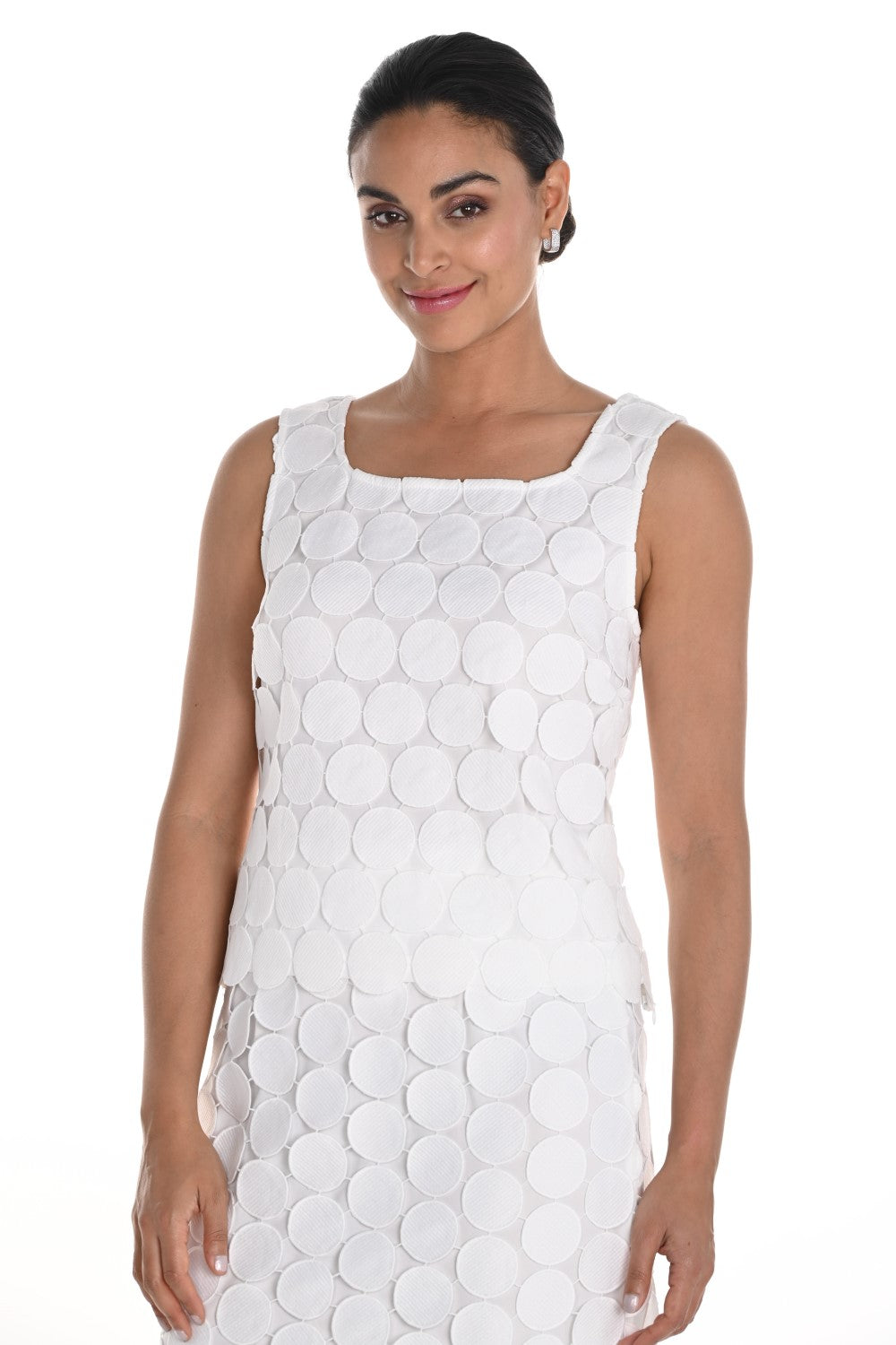 Frank Lyman Top con falda 258725U en blanco
