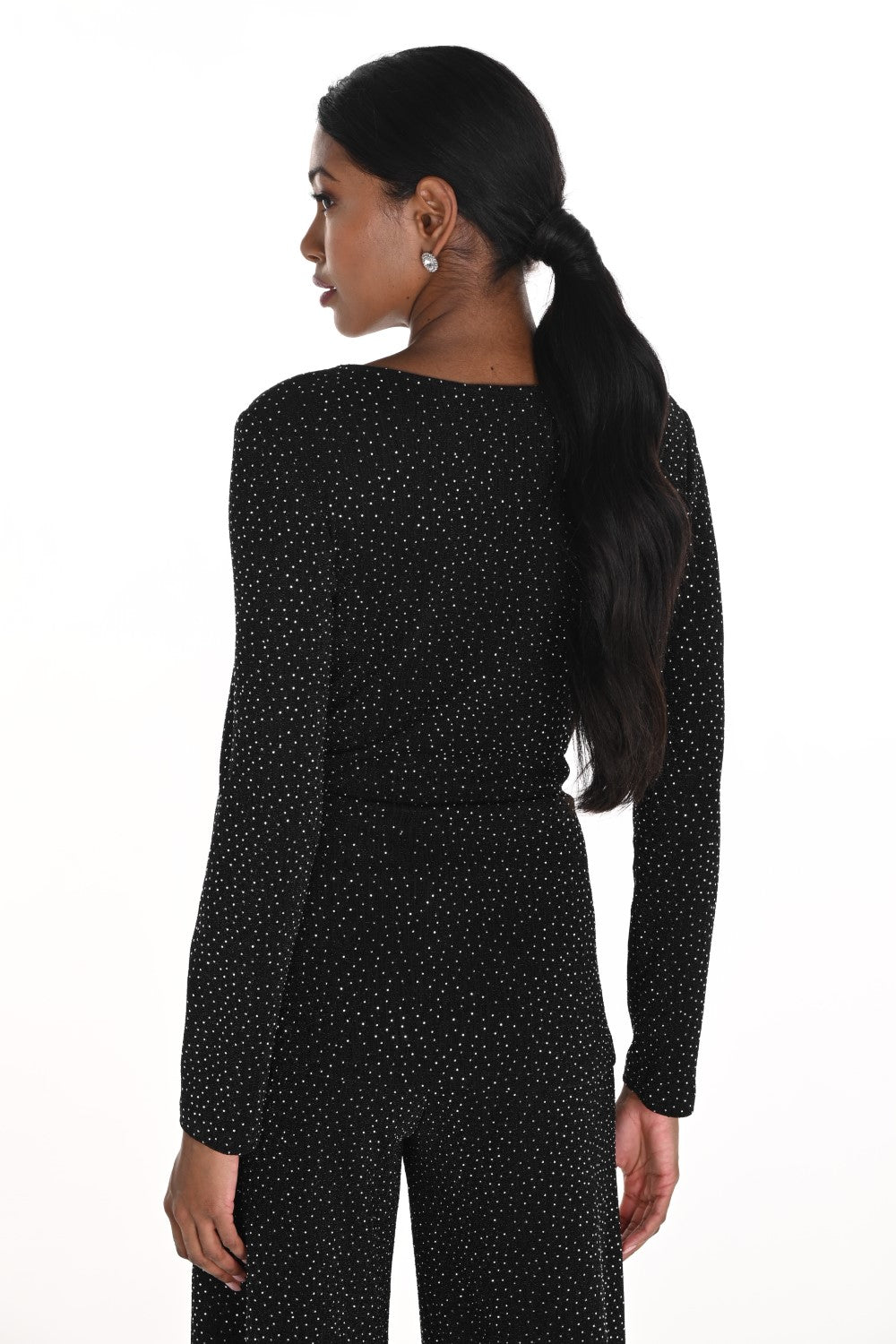 Frank Lyman Top 259258 Schwarz/Silber