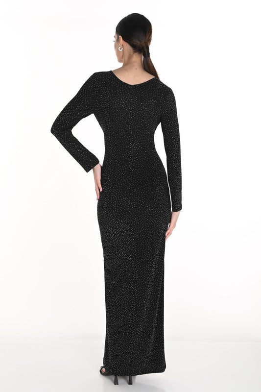 Frank Lyman Dress 259260 Black/Silver