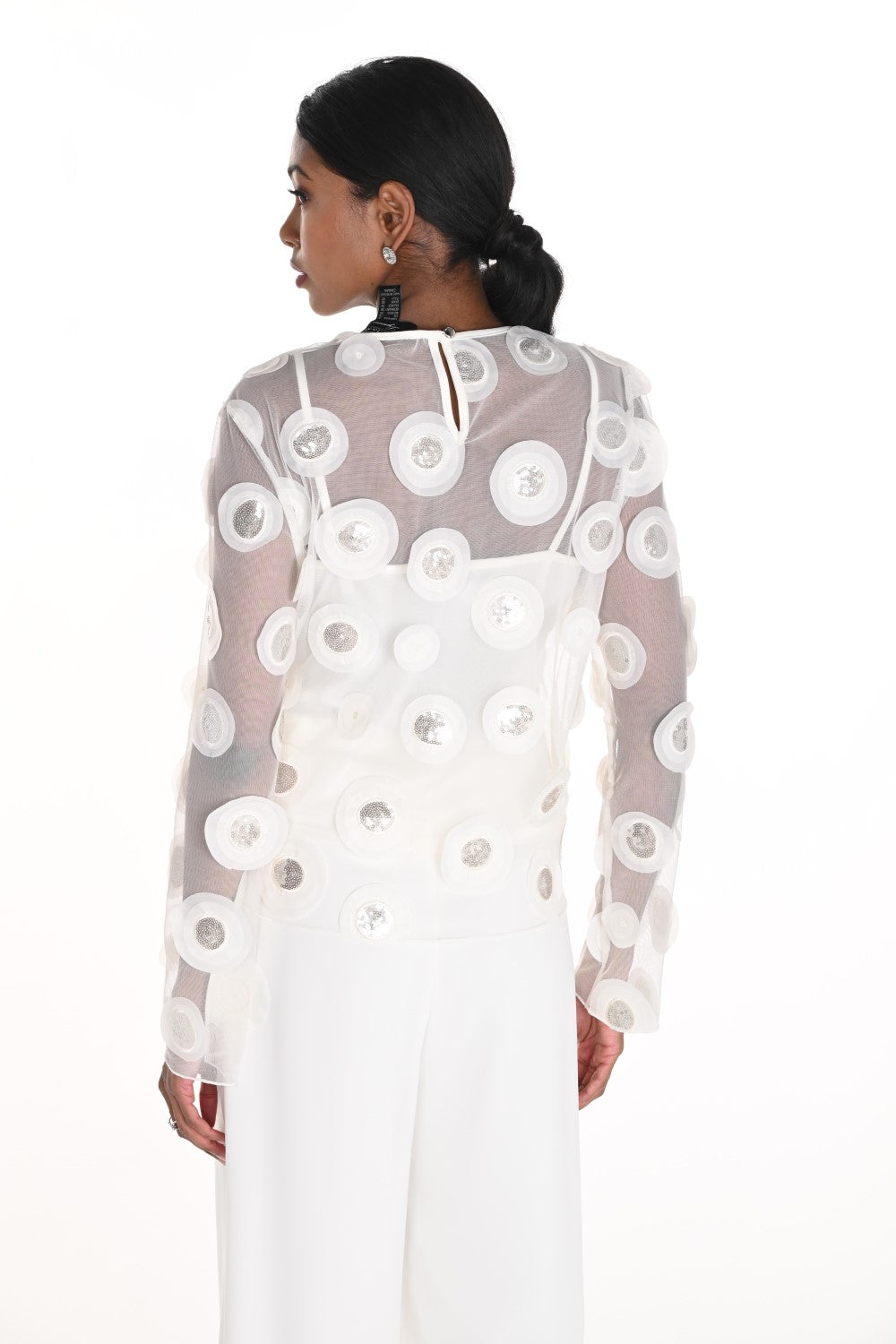 Frank Lyman Top 259264 Ivory