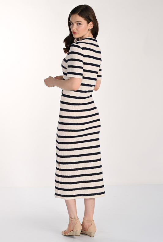 Frank Lyman Dress 261349 Natural/Navy