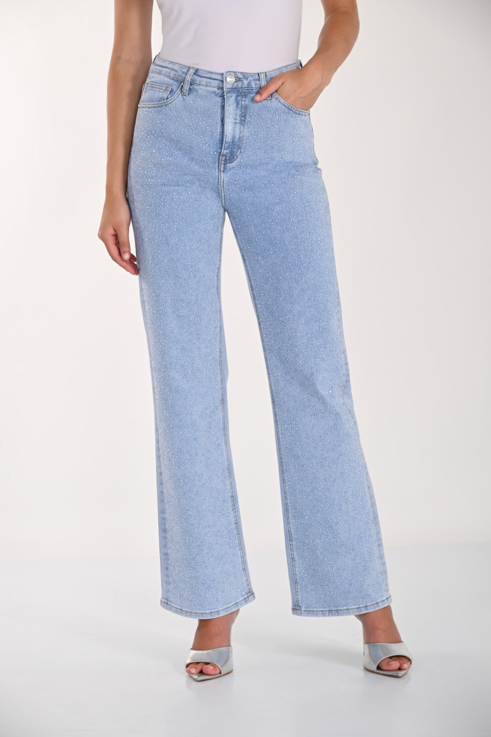 Frank Lyman Denim Pant 261610-LB Light Blue