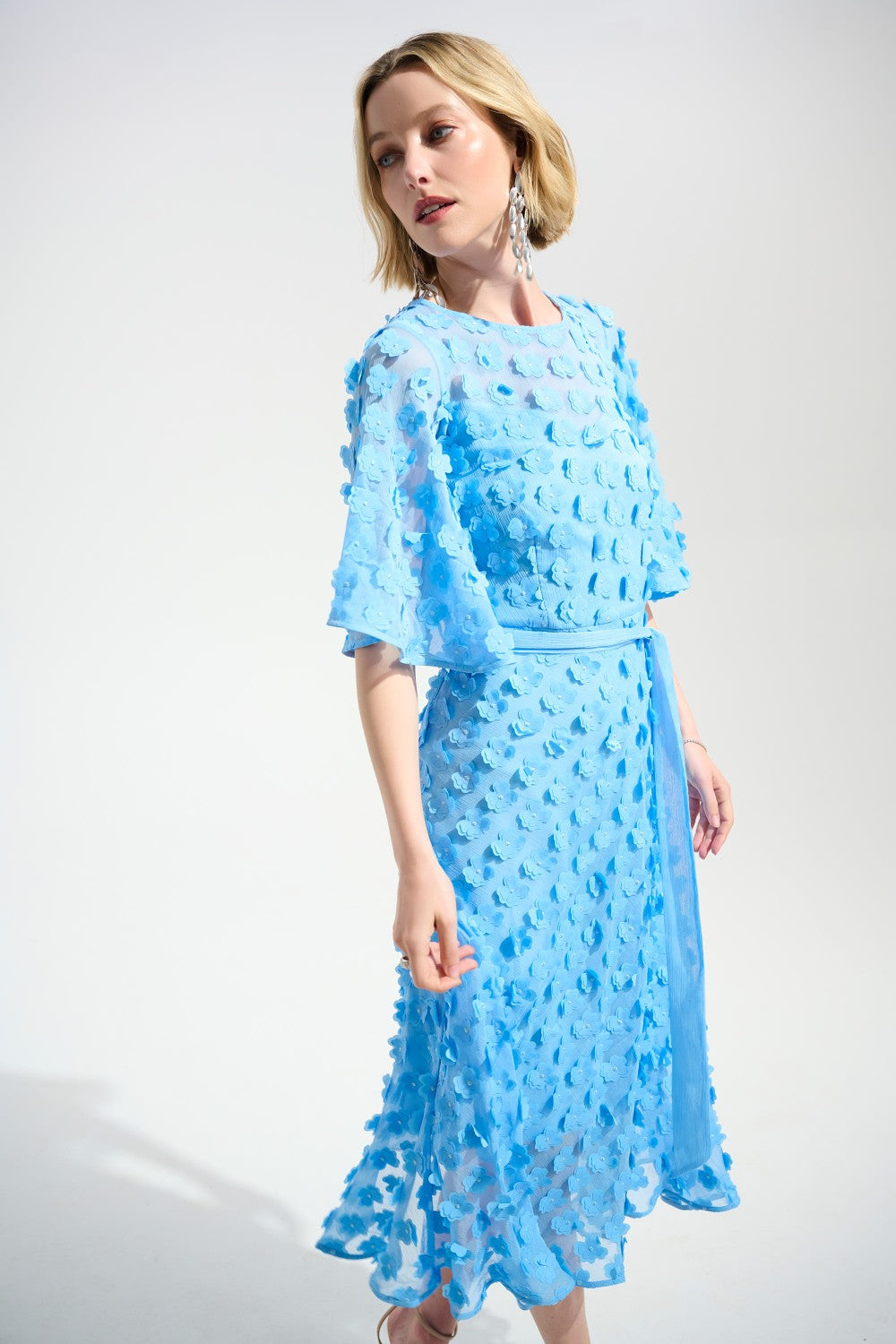 blue dress for baby girl Sari Dress Electric Blue – Joseph Copenhagen main image 1
