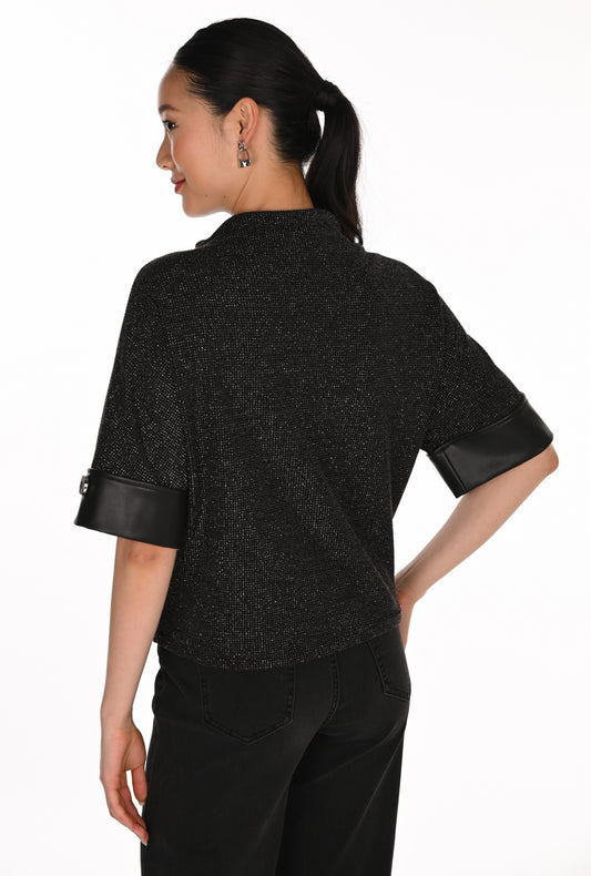 Frank Lyman Top 263420 Black/Silver