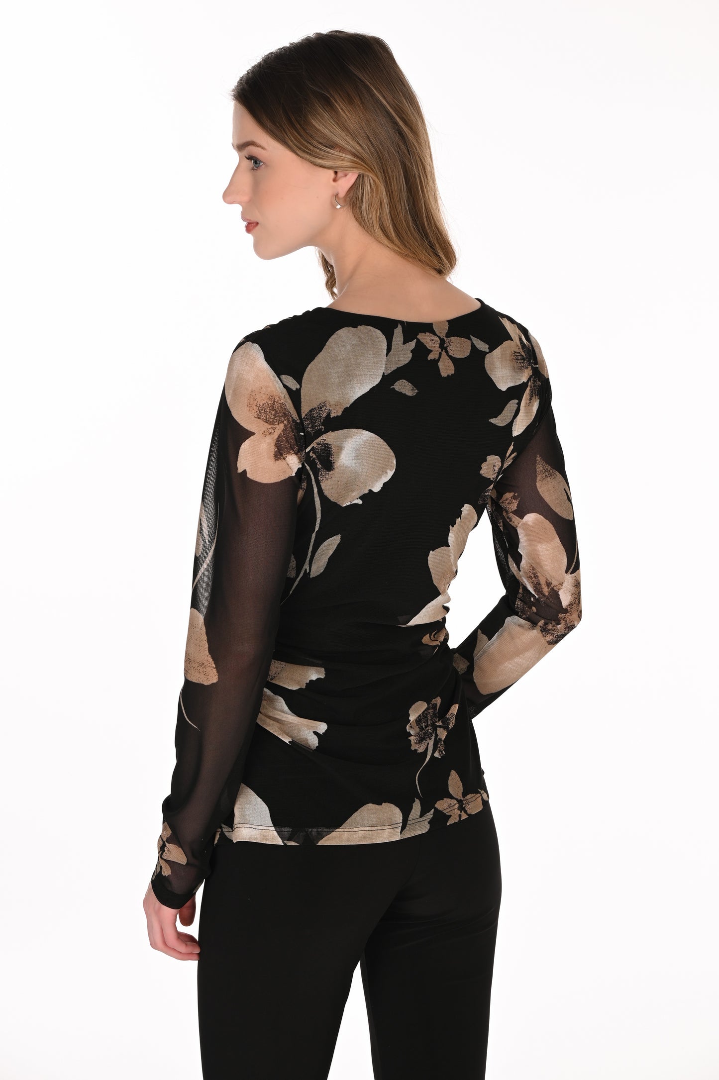 Frank Lyman Top 263439 Black/Toupe