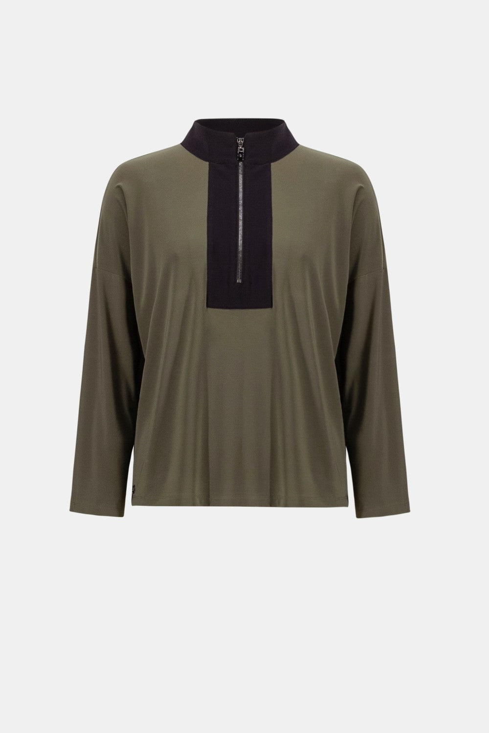 Joseph Ribkoff Top 263606 Avocado/Black